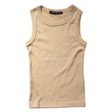 12-3ベージュ | キッズ タンクトップ 子供服 | ZI-ON