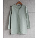 8-3ミント | キッズ カーディガン ロング丈 | ZI-ON