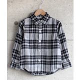13-11グレー・ブラック系 | キッズ ネルシャツ 子供服 | ZI-ON