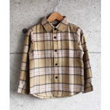 13-2ベージュ系 | キッズ ネルシャツ 子供服 | ZI-ON