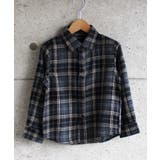 13-6グレー系1 | キッズ ネルシャツ 子供服 | ZI-ON