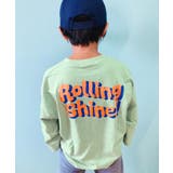 18-2ミント/A | キッズ ロンT Tシャツ | ZI-ON