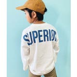 18-13オフホワイト/E | キッズ ロンT Tシャツ | ZI-ON