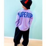 18-14ラベンダー/E | キッズ ロンT Tシャツ | ZI-ON