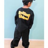 18-3ブラック/A | キッズ ロンT Tシャツ | ZI-ON