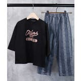 9-6ブラック×グレンチェック/B | キッズ セットアップ 上下セット | ZI-ON