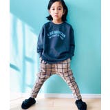 15-13ベージュ×チャコール | キッズ パンツ サルエルパンツ | ZI-ON