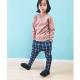 15-14ネイビー×ホワイト | キッズ パンツ サルエルパンツ | ZI-ON