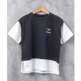 6-3チャコール/A | キッズ Tシャツ 子供服 | ZI-ON