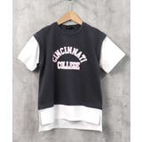 6-6チャコール/B | キッズ チュニック 子供服 | ZI-ON