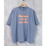 18-17Ｓ/ブルー/F | レディース メンズ Tシャツ | ZI-ON