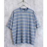 12-3Ｓ/ブルー/A | レディース メンズ Tシャツ | ZI-ON