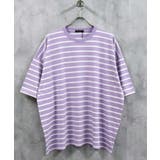 12-9ラベンダー/B | レディース メンズ Tシャツ | ZI-ON