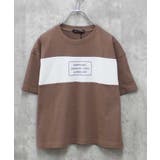 18-14モカ/E | キッズ Tシャツ 子供服 | ZI-ON