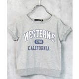 6-4杢グレー/B | キッズ プルオーバー Tシャツ | ZI-ON