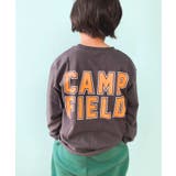 18-3チャコール/A | BIGロンT キッズ 長袖Tシャツ | ZI-ON