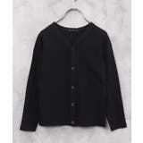 10-10ブラック | キッズ カーディガン カーデ | ZI-ON