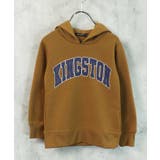 18-5キャメル/B | 裏起毛パーカー キッズ 子供服 | ZI-ON