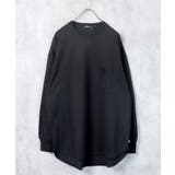 18-6ブラック/A | メンズ ロンT Tシャツ | ZI-ON