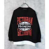 12-6ブラック/B | 裏起毛トレーナー キッズ スウェット | ZI-ON