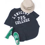 16-12チャコール/C | ラウンドヘムTシャツ BIGtシャツ キッズ | ZI-ON