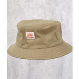 8-2モカ | ワッペンバケットハット キッズ 帽子 | ZI-ON