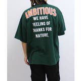 16-3D/グリーン/A | メンズ Tシャツ 半袖 | ZI-ON