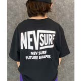 16-4ブラック/A | NEVSURF BIGtシャツ キッズ | ZI-ON