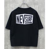 16-8ブラック/B | NEVSURF BIGtシャツ キッズ | ZI-ON