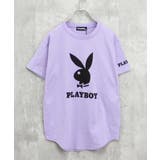 16-10ラベンダー/C | PLAYBOY Tシャツ キッズ | ZI-ON