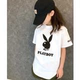 16-9オフホワイト/C | PLAYBOY Tシャツ キッズ | ZI-ON