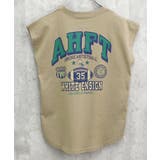 16-14ベージュ/D | ノースリーブTシャツ キッズ 子供服 | ZI-ON