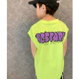 16-10イエロー/C | 接触冷感ノースリーブTシャツ キッズ 子供服 | ZI-ON