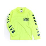 8-1イエロー/A | NEVSURF 長袖ラッシュガード キッズ | ZI-ON