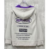 16-5G/ベージュ/B | プリントBIGフーディー プリントパーカー キッズ | ZI-ON