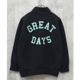 8-4ブラック/A | 裏起毛ハーフジップBIGトレーナー キッズ タートルネック | ZI-ON