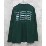 20-7D/グリーン | プリントロンT メンズ Tシャツ | ZI-ON