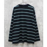 12-6ブラック/A | ボーダーロンT メンズ Tシャツ | ZI-ON