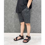 8-8チャコール/レオパード | ネオンカラーハーフパンツ キッズ 子供服 | ZI-ON