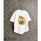 8-5オフホワイト/B | POPEYE オーバーサイズTシャツ キッズ | ZI-ON