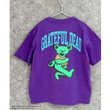 16-2パープル/A | GRATEFULDEAD オーバーサイズTシャツ キッズ | ZI-ON