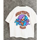 16-5オフホワイト/B | GRATEFULDEAD オーバーサイズTシャツ キッズ | ZI-ON