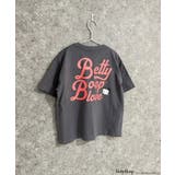 8-4チャコール/A | BETTYBOOP オーバーサイズTシャツ キッズ | ZI-ON