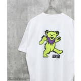 16-13オフホワイト/D | GRATEFULDEAD オーバーサイズTシャツ メンズ | ZI-ON