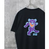 16-16ブラック/D | GRATEFULDEAD オーバーサイズTシャツ メンズ | ZI-ON
