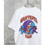 16-5オフホワイト/B | GRATEFULDEAD オーバーサイズTシャツ メンズ | ZI-ON