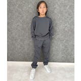 6-5チャコール | セットアップ キッズ 上下セット | ZI-ON