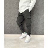 6-4杢チャコール | 裏起毛スウェットカーゴパンツ キッズ 子供服 | ZI-ON