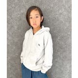 8-1オートミール | POLOCHAMPS 春のミニ裏毛ジップパーカー ポロチャンプス | ZI-ON