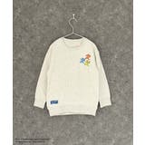 8-1オートミール/A | GRATEFULDEAD オーバーサイズ裏起毛トレーナー キッズ | ZI-ON